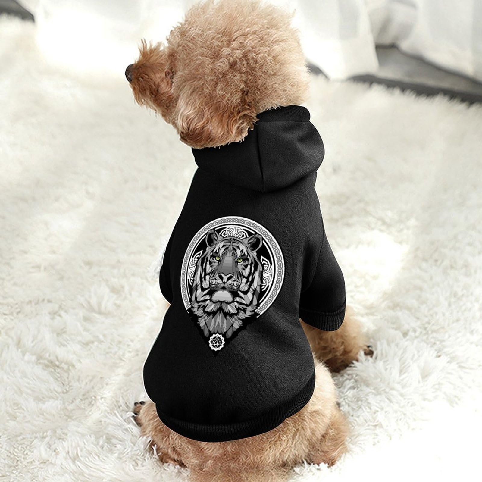 Amazon.co.jp: ペット服 トラの頭 かっこいい 犬服 猫服 パーカー 帽子